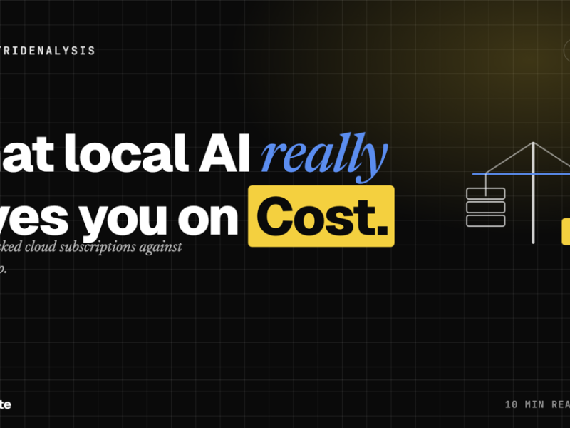 The True Cost: Cloud AI Subscriptions vs Running Local