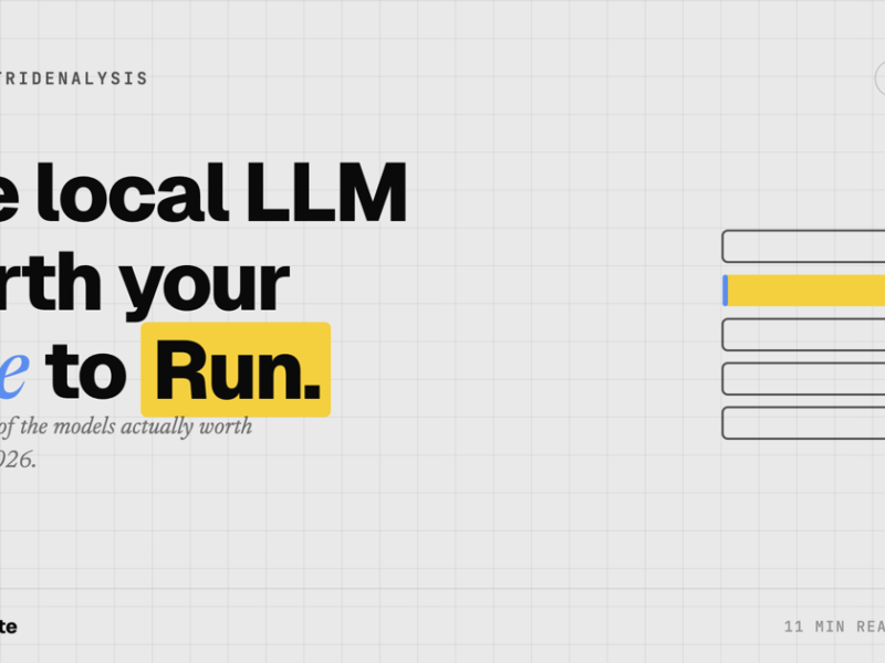 Which Local LLM Should You Actually Run in 2026?