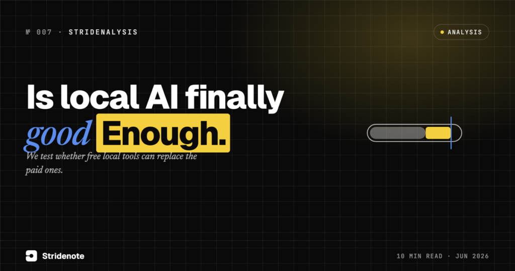 Is Local AI Good Enough to Replace the Paid Tools?