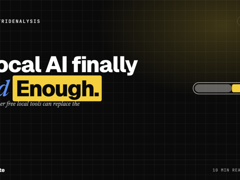 Is Local AI Good Enough to Replace the Paid Tools?