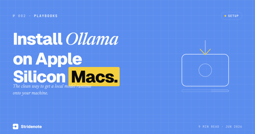 How to Install Ollama on a Mac (Apple Silicon) the Right Way
