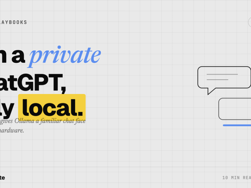 Run a Local ChatGPT With Open WebUI and Ollama