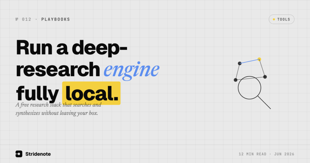 Run a Fully Local, Free Deep-Research Engine