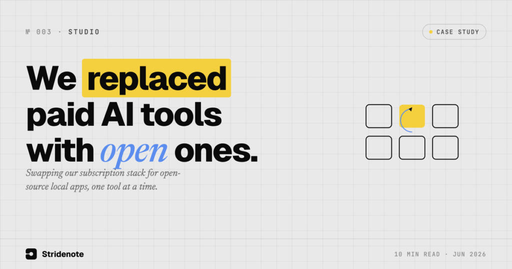 We Replaced Our Paid AI Tools With Open-Source Local Ones
