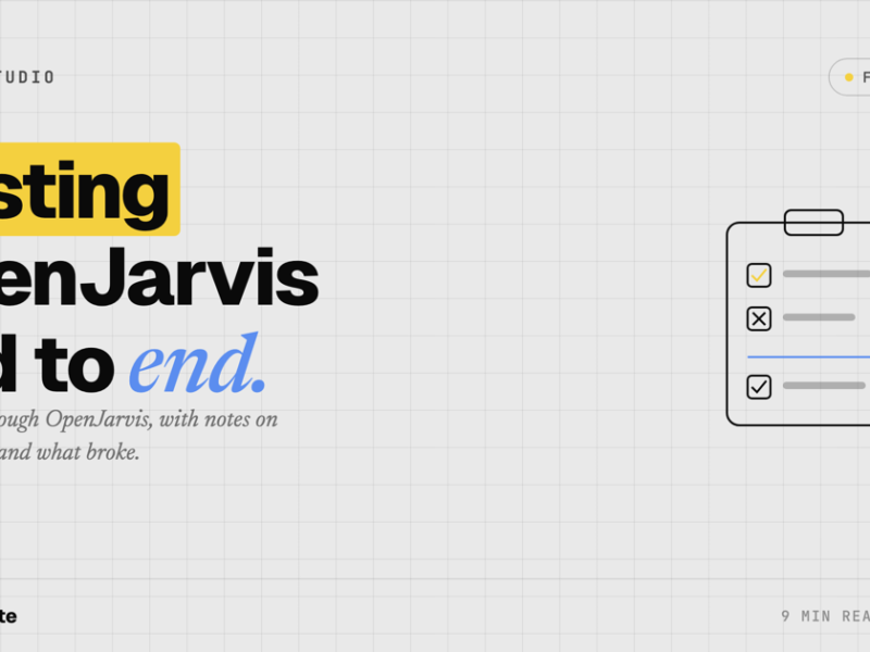 Testing OpenJarvis End-to-End: What Worked, What Didn’t