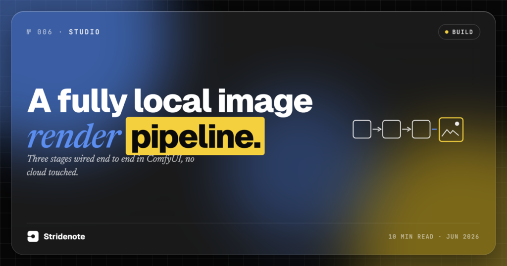 A Fully Local Image Pipeline With ComfyUI