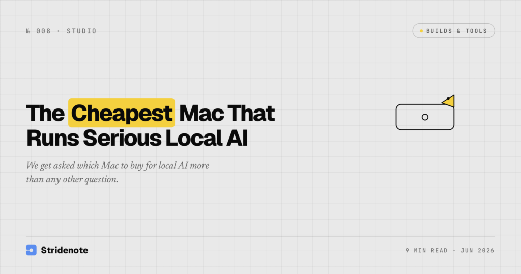 The Cheapest Mac That Runs Serious Local AI
