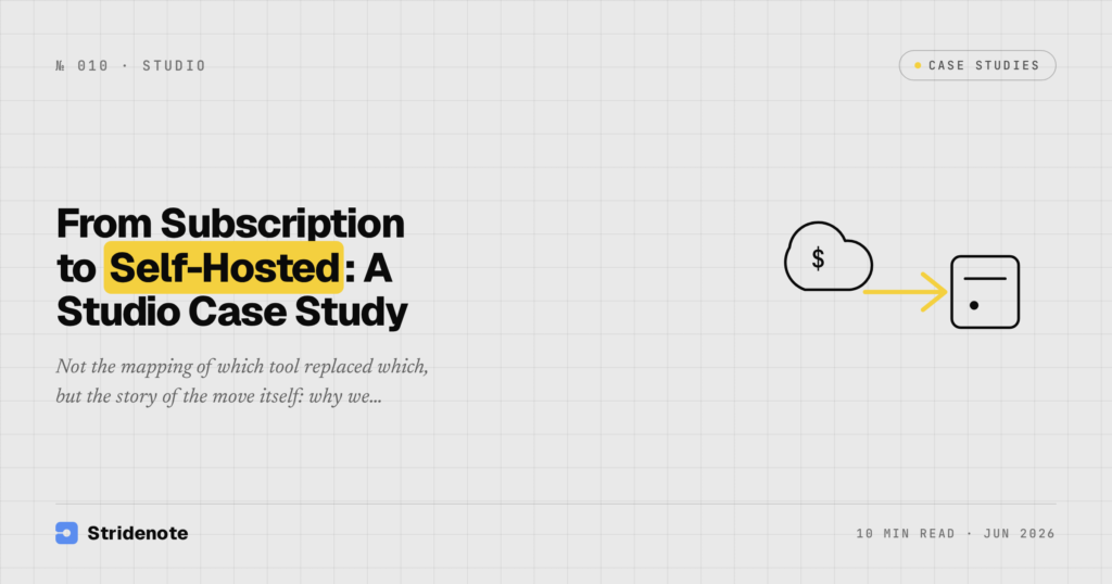 Self-Hosted AI: A Studio Case Study in Leaving Subscriptions