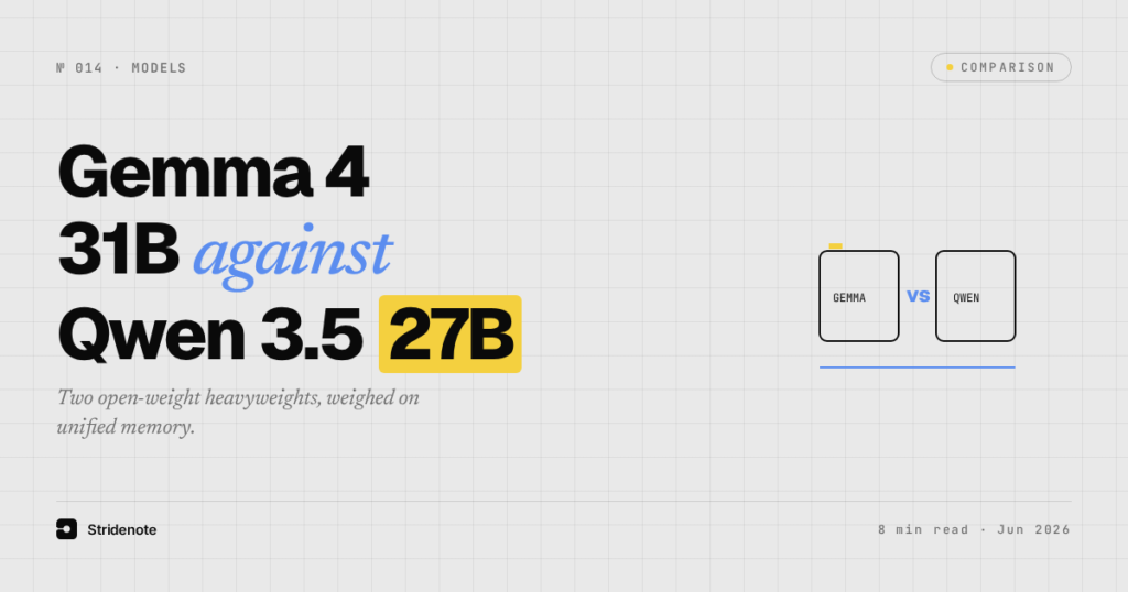 Gemma 4 31B vs Qwen 3.5 27B on unified memory