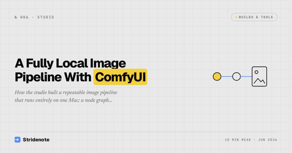 ComfyUI Workflow: A Fully Local Image Pipeline