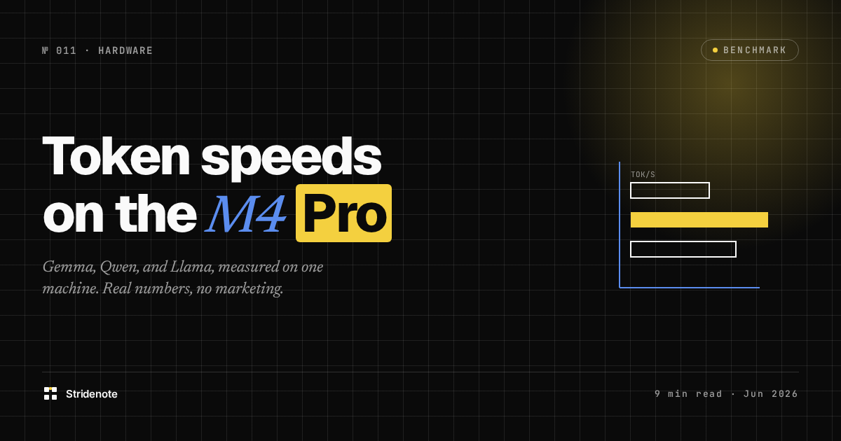 Local LLM benchmarks on M4 Pro: Gemma, Qwen, Llama speeds
