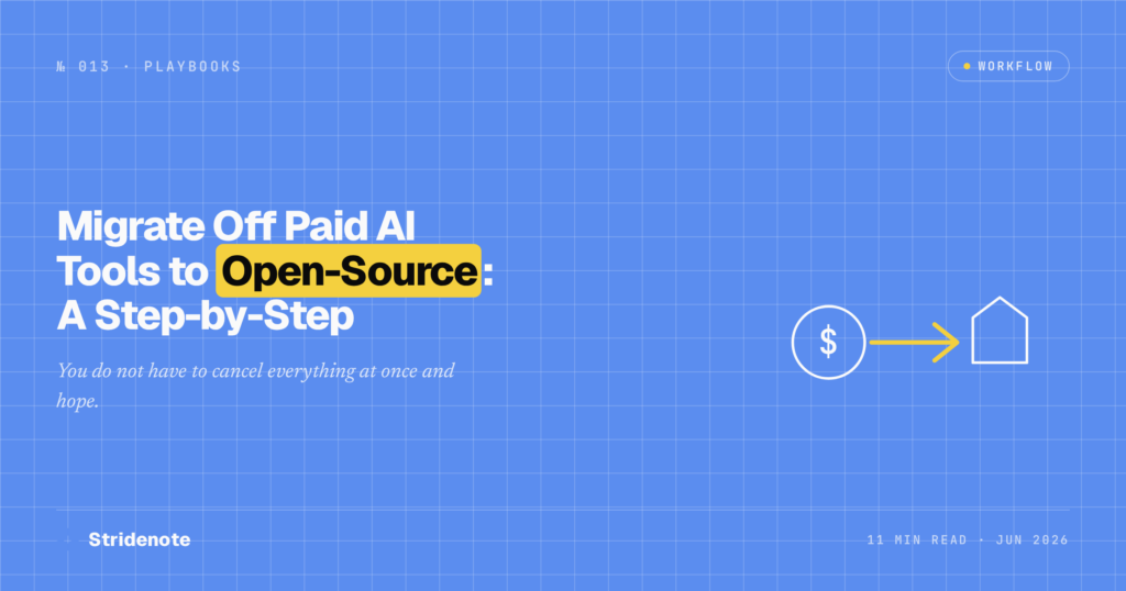 Migrate Off Paid AI Tools to Open-Source: A Step-by-Step