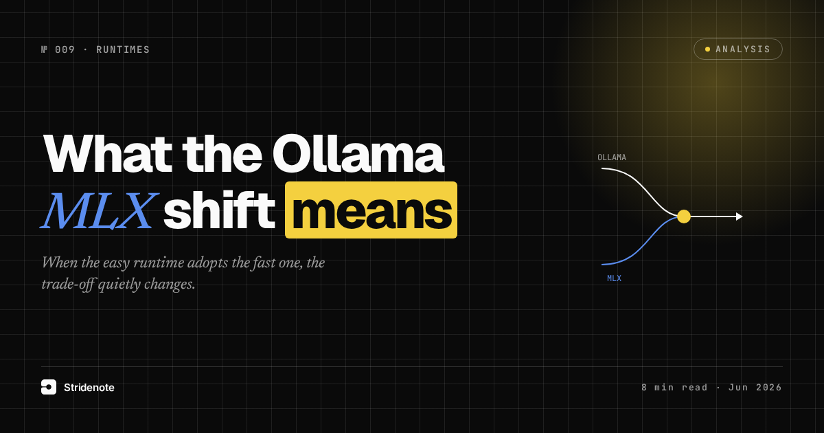 What the Ollama MLX shift means for local AI on Mac