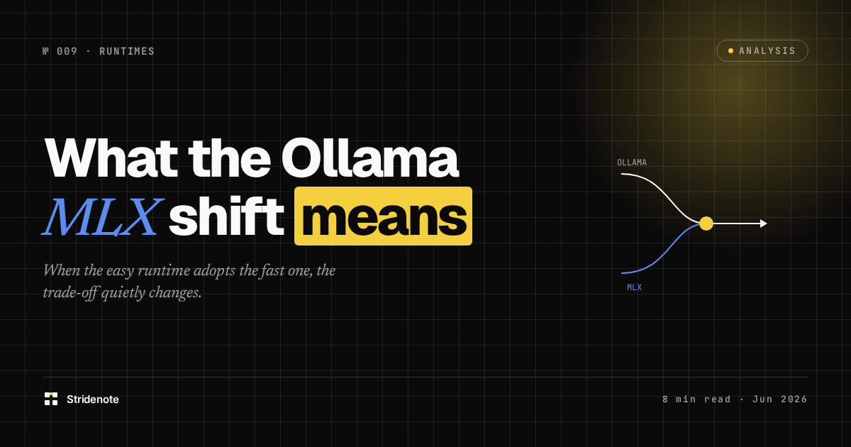 What the Ollama MLX shift means for local AI on Mac