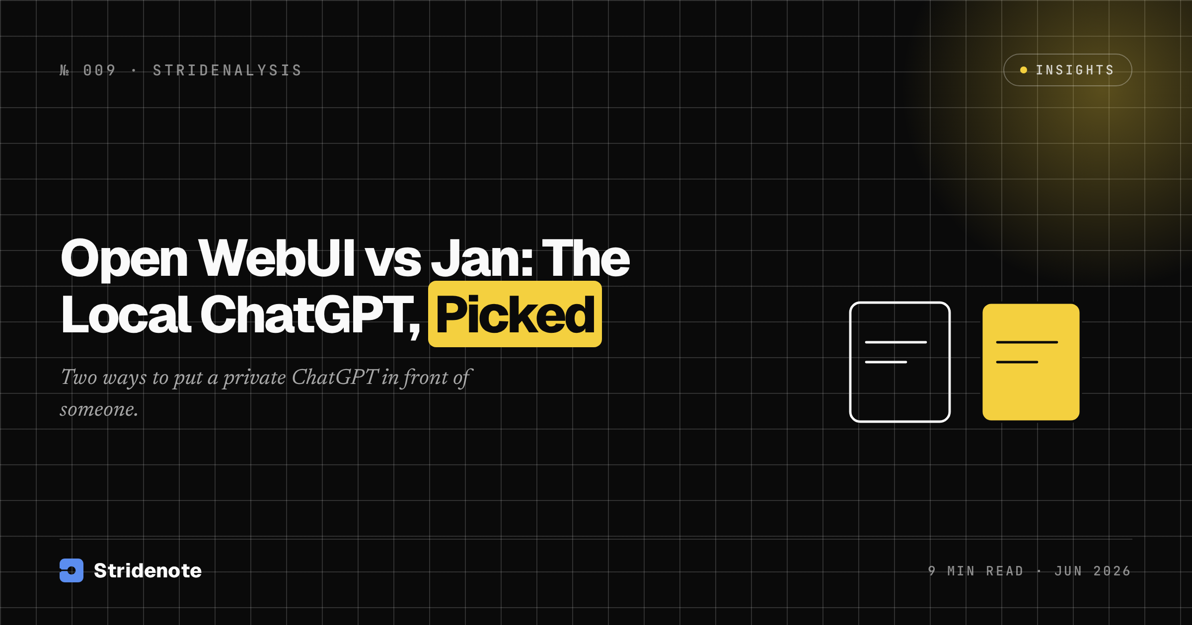 Open WebUI vs Jan: The Local ChatGPT, Picked