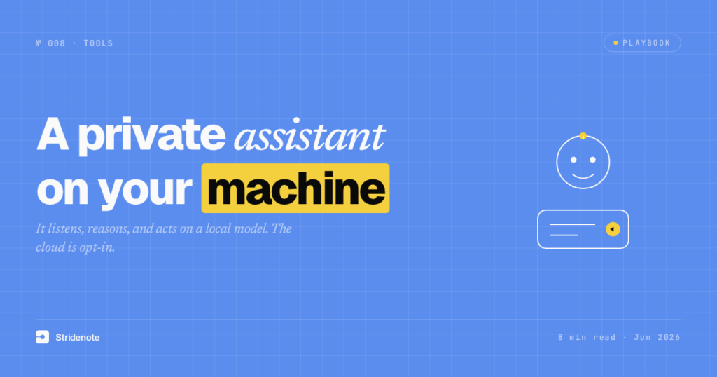 OpenClaw with a local model: a private AI assistant