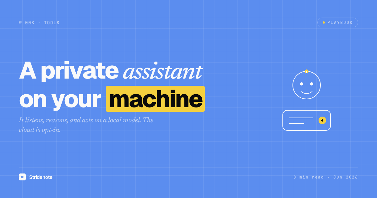 OpenClaw with a local model: a private AI assistant