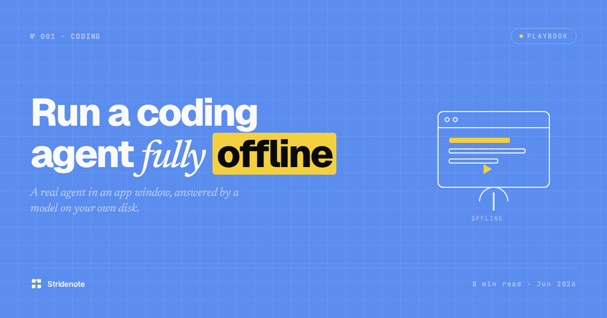 OpenCode with a local model: set up an offline AI coding agent