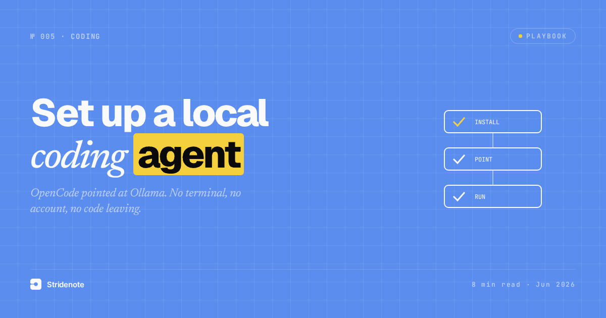 How to Set Up a Local AI Coding Agent on a Mac