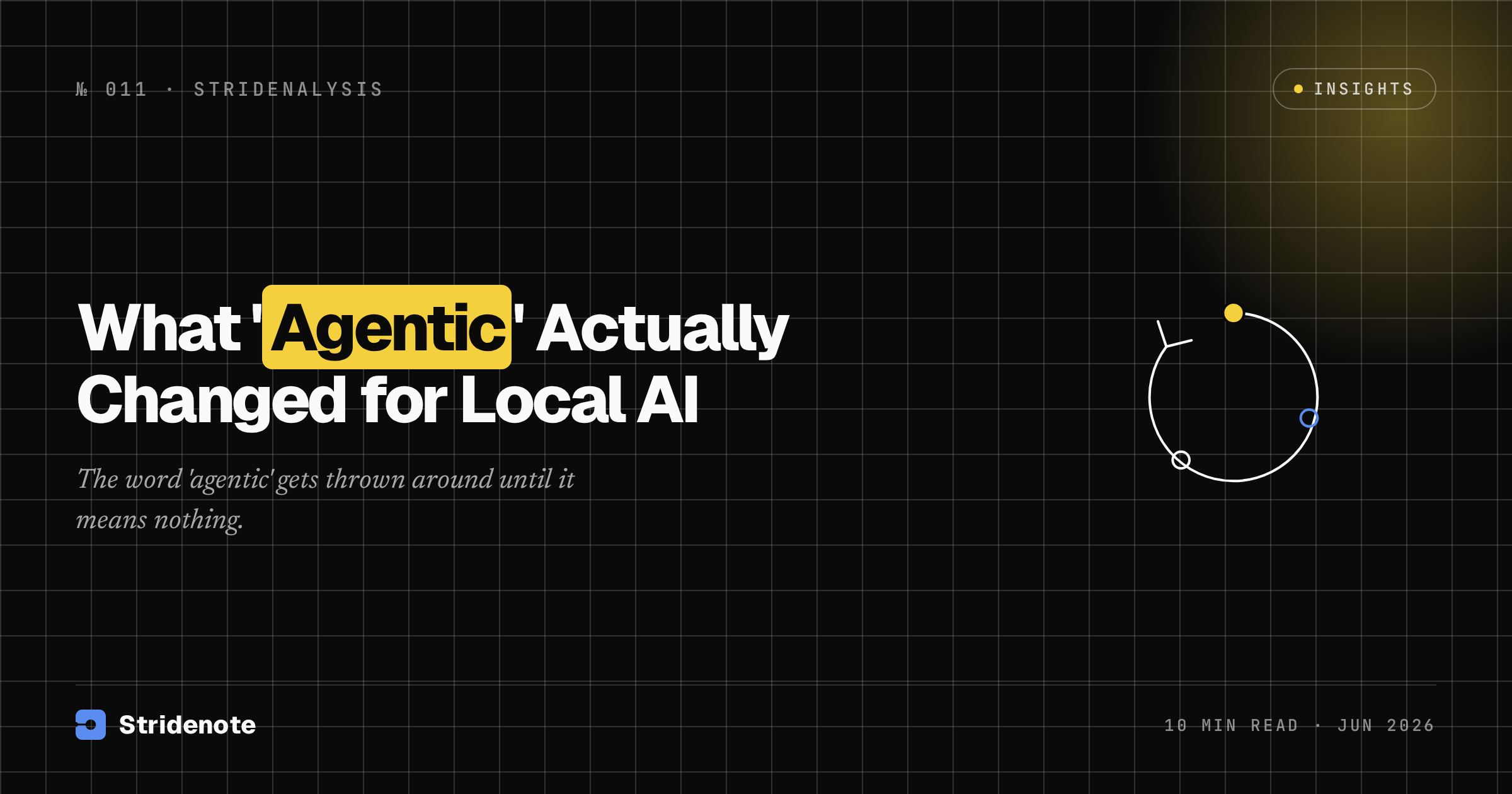 Agentic AI explained: what it changed for local AI