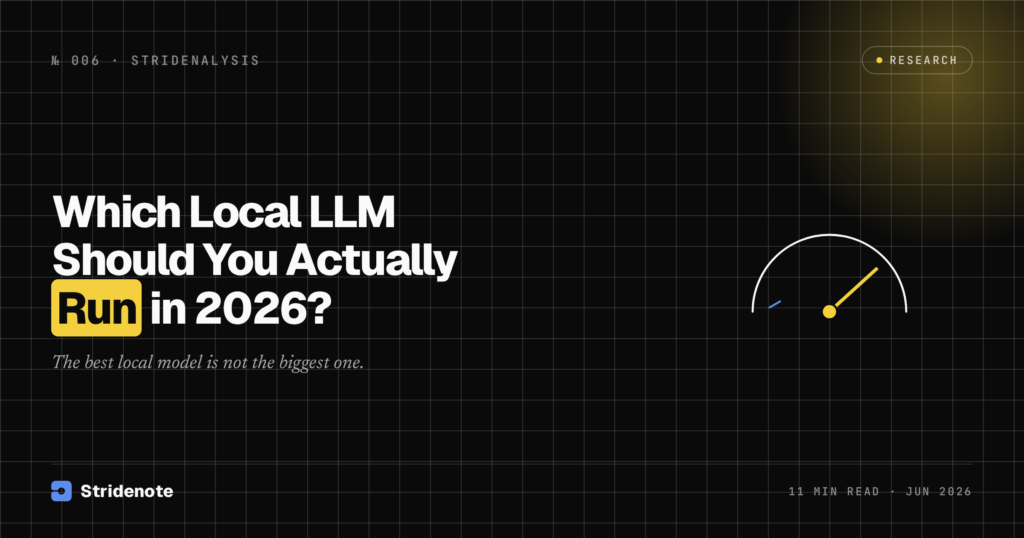 Which Local LLM Should You Actually Run in 2026?