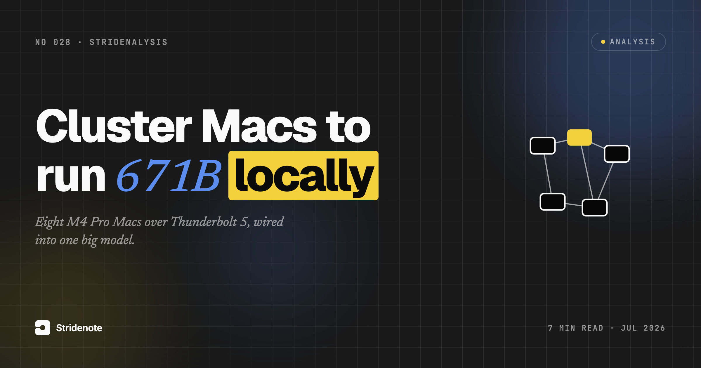 How exo Clusters Macs to Run a 671B Model Locally