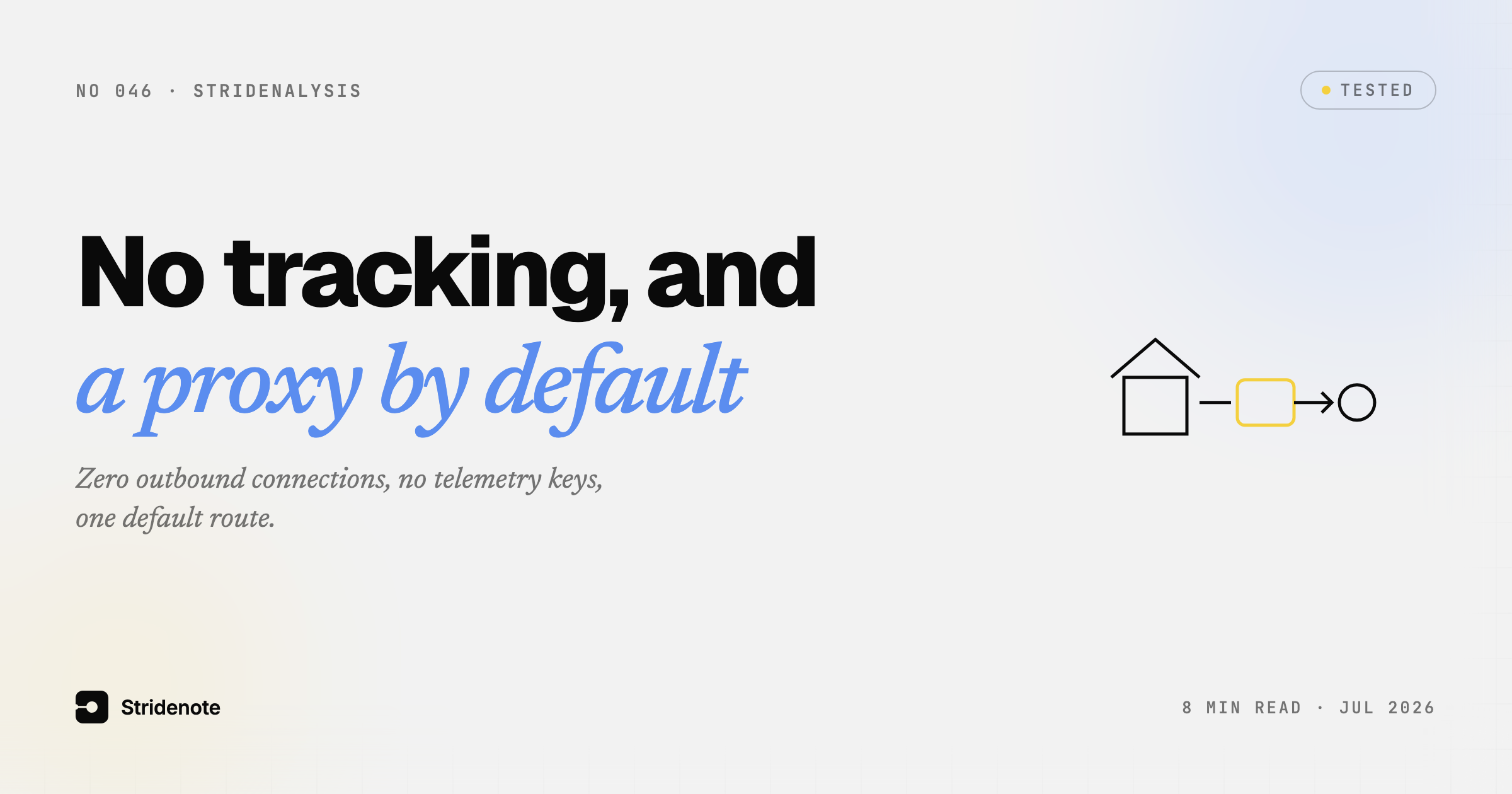 LM Studio does not track you, and it routes every model search through its own servers