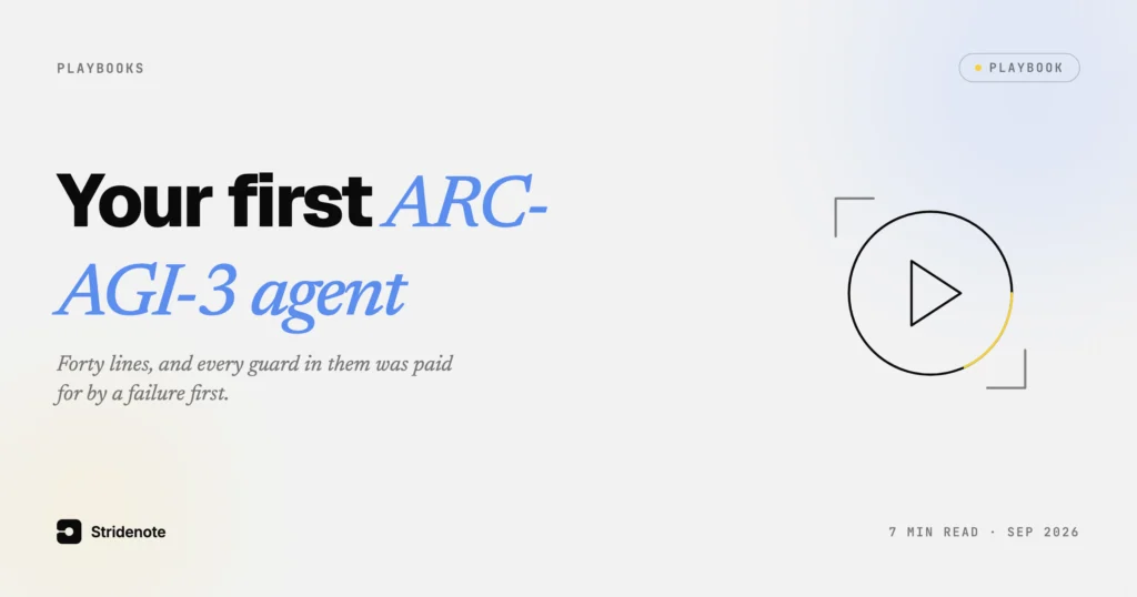 Write your first ARC-AGI-3 agent in 40 lines of Python