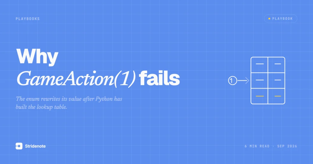 Why GameAction(1) fails in the ARC-AGI-3 toolkit