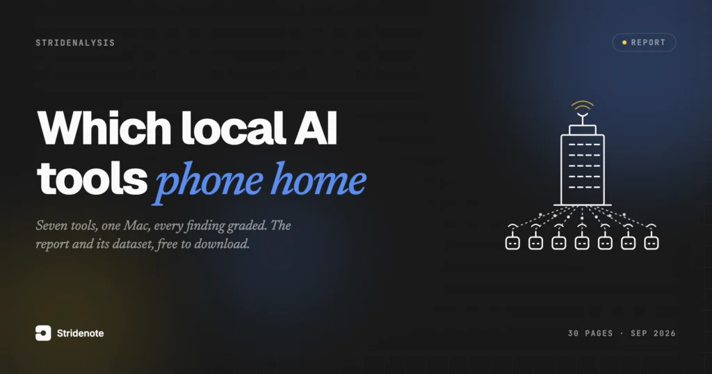 Local AI Telemetry Report 2026: which local AI tools phone home, and what they send
